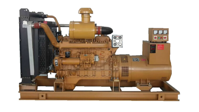 伊春上柴250kw大型柴油二手发电机组